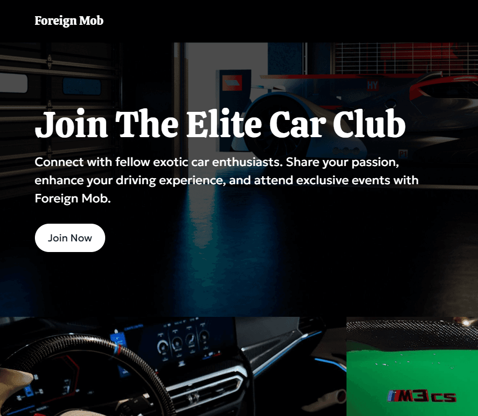 Foreign Mob – Car Culture Community Website